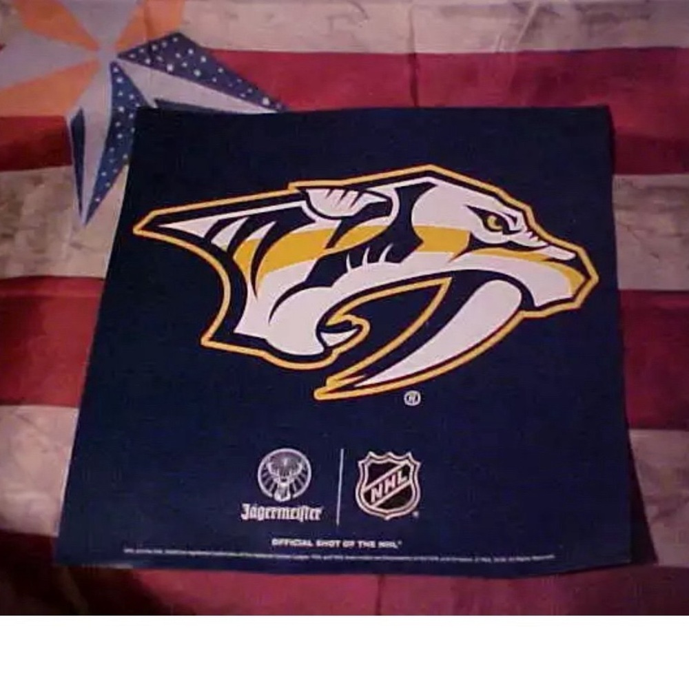 Nashville Predators Promo JAGERMEISTER Sabertooth Tiger GNASH NHL Lg Car Magnet